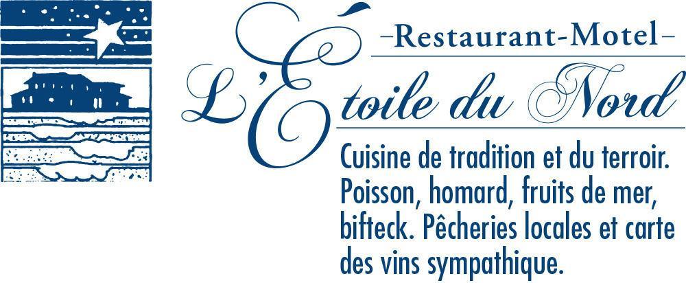 Restaurant-Motel L'Etoile Du Nord Pointe a la Fregate Bagian luar foto